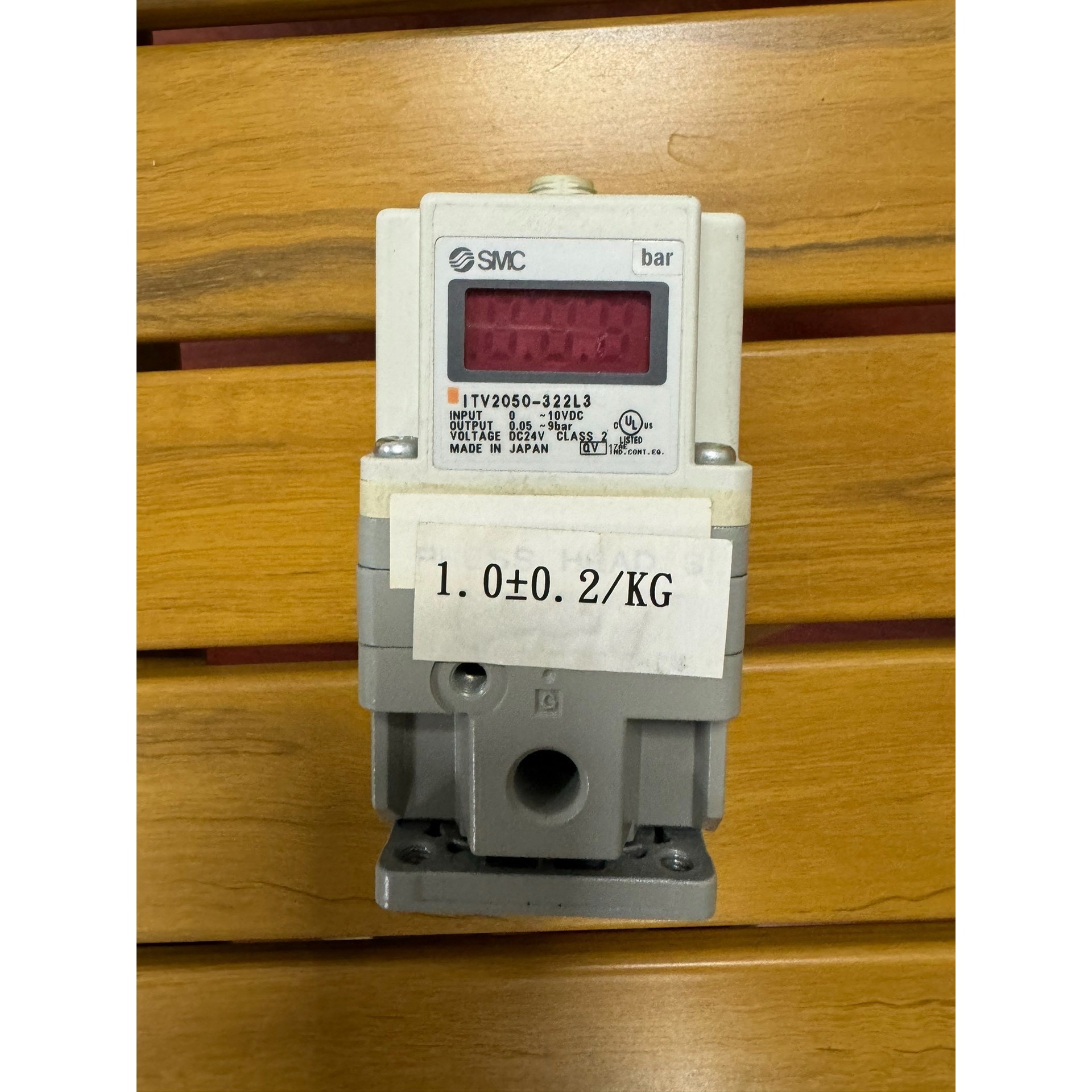 比例阀ITV2050-322L3