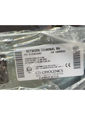 CTI冷泵控制器 8113181G002 二手拆机 需要的老