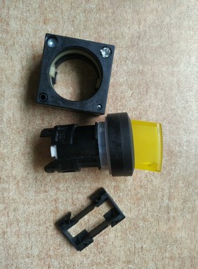 3SB3001-2GA31左瞬时右自锁三位黄色带灯旋钮