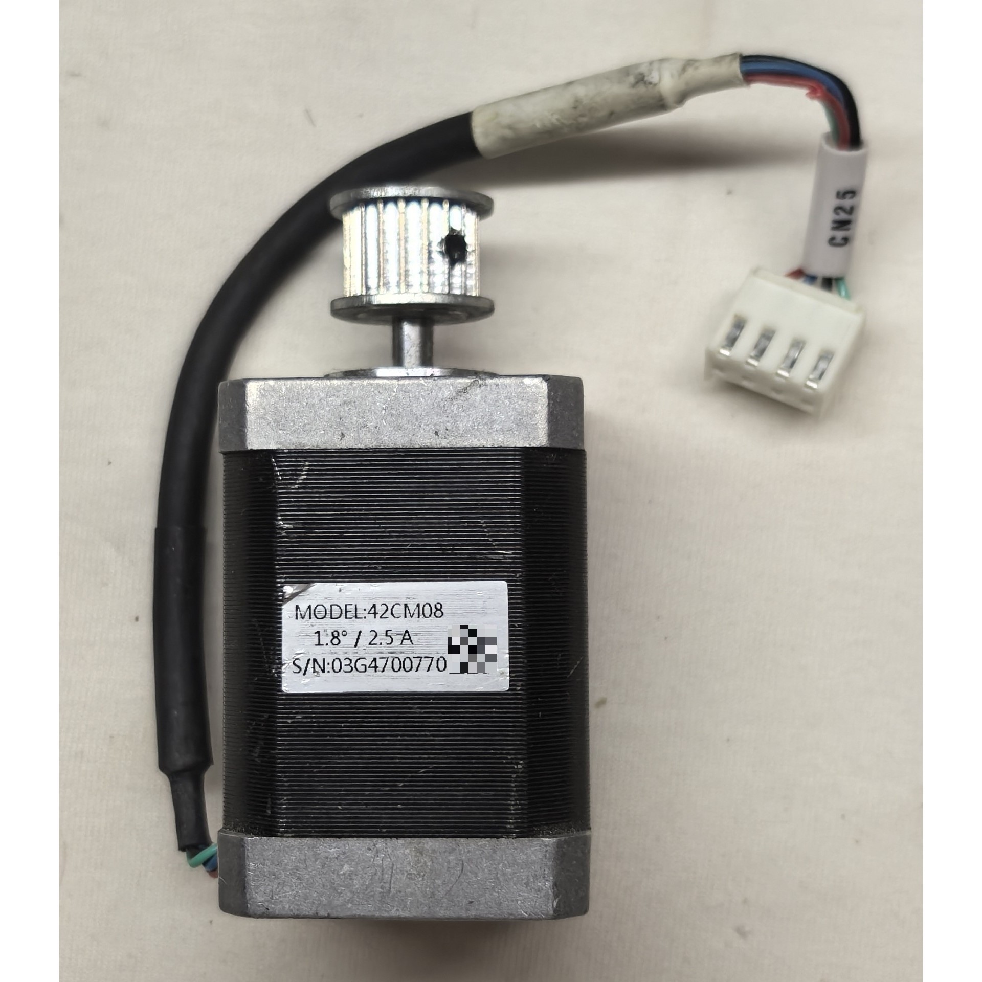 雷赛42步进电机,42CM08,2.5A,仅一个,成色如图,