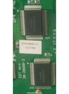 全新EW50855FLW芯片,带完整PCB主板,型号EDT