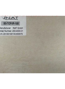 S5-TCP/IP-100 全新原装INAT控制板 200-