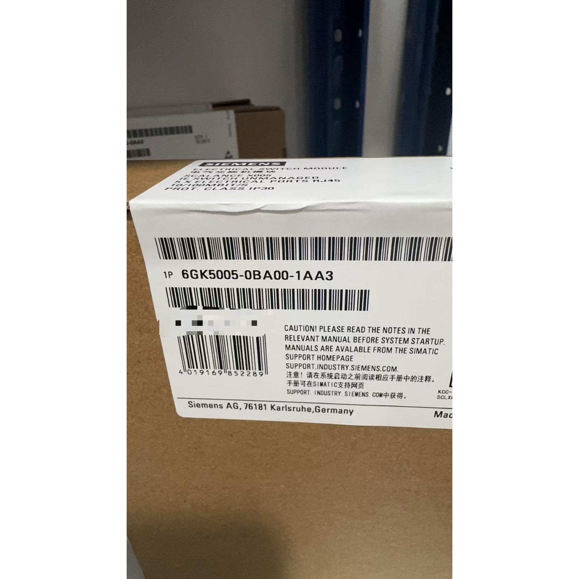 6GK5005-0BA00-1AA3原装正品现货未拆封顺丰包
