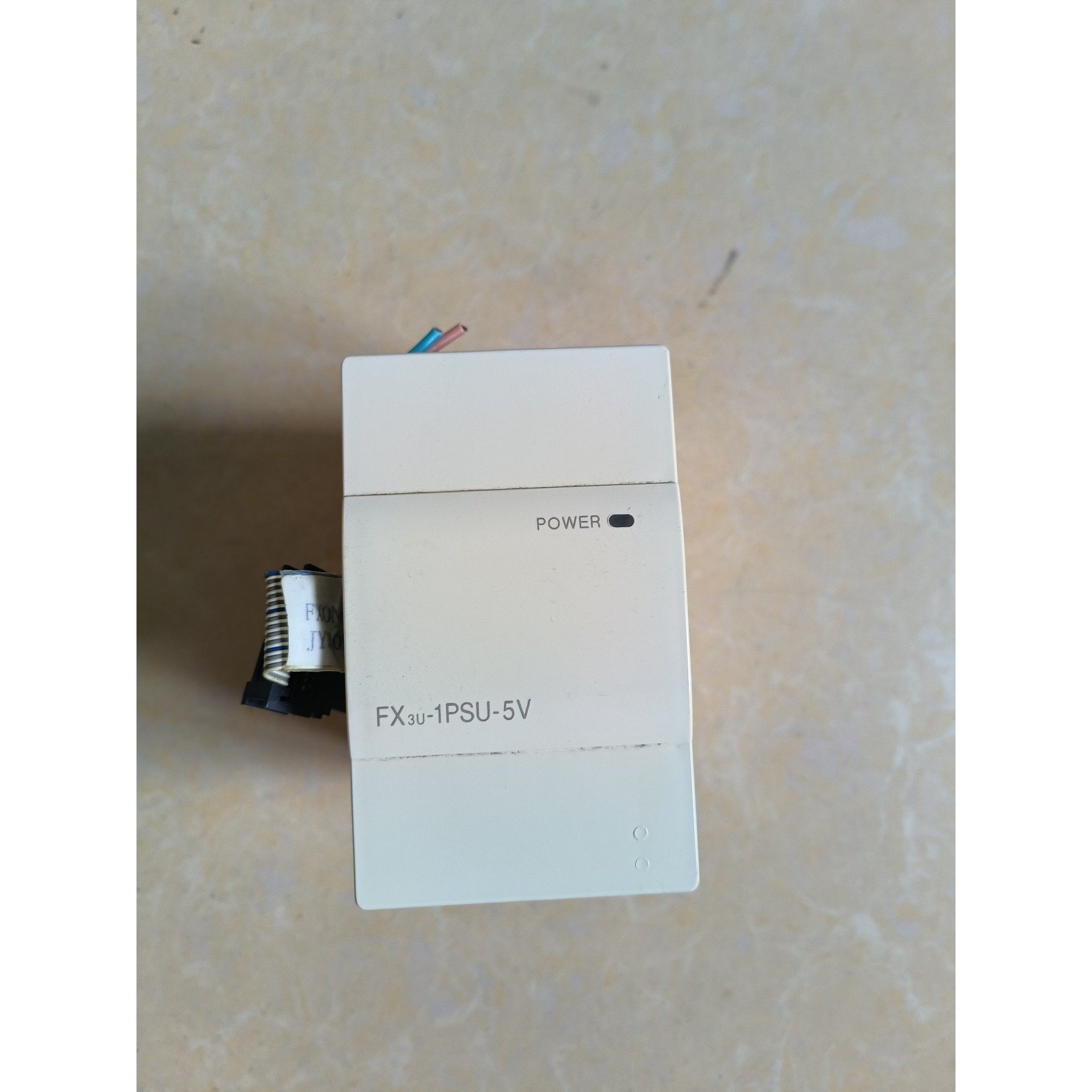FX3U-1PSU-5V电源模块,原装拆机,成色如图,功