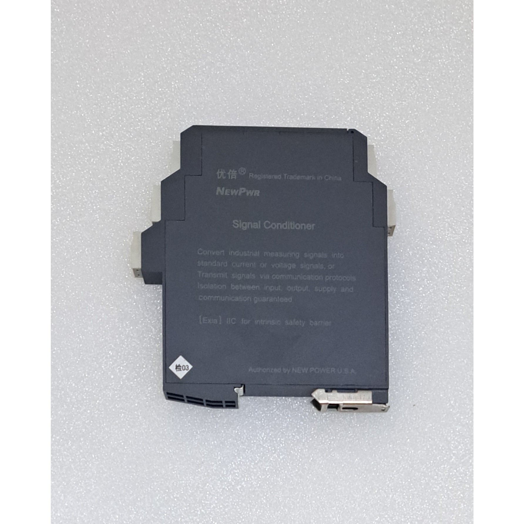 优倍信号隔离器,NPPD-C122D,拆机,图片实拍,成色漂