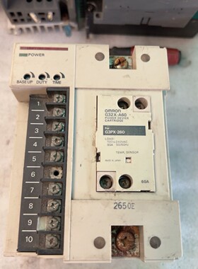 G3PX-260EUN功率控制器,实物拍摄,功能正常.