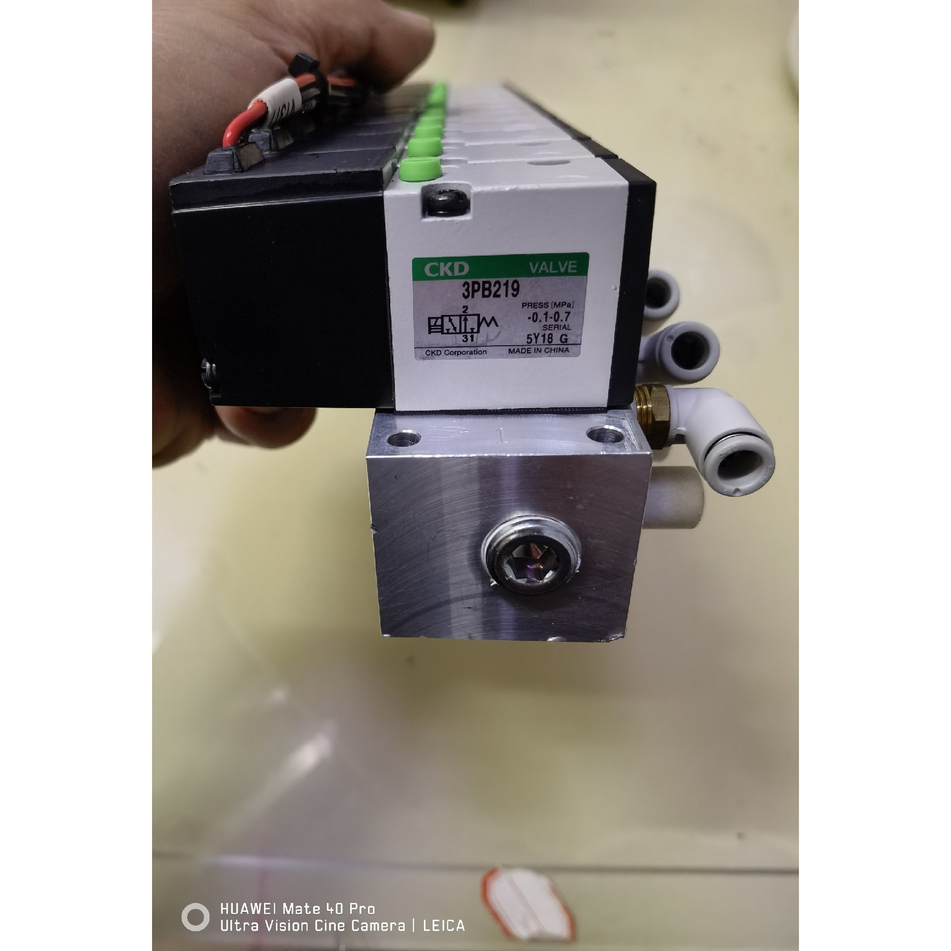 CKD正压负压电磁阀 3PB219  -0.1~0.7MPa