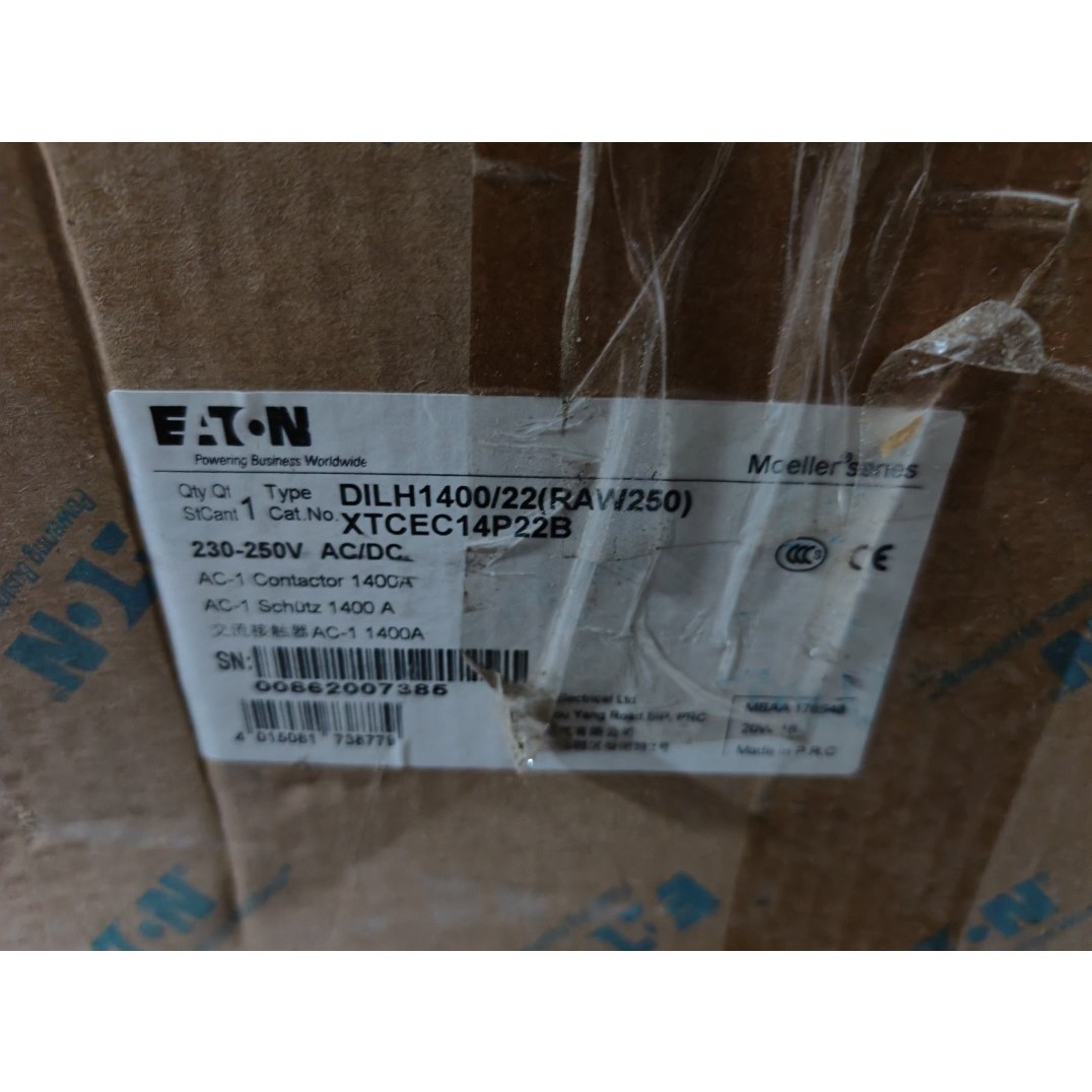 接触器DILH1400(XTCEC14P)220V真空交直