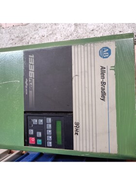AB变频器1336F,型号39HZ,绿色外壳,带数显面板