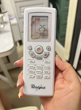 适用Whirlpool惠而普冷气机 ASA18000R 空调遥控器 YT1F4 YTIF新