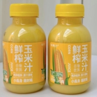 味畅力鲜榨玉米汁245g*10瓶新鲜玉米榨无添加香浓五谷饮品饮料