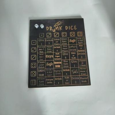 今晚不要回家饮酒游戏木质套装