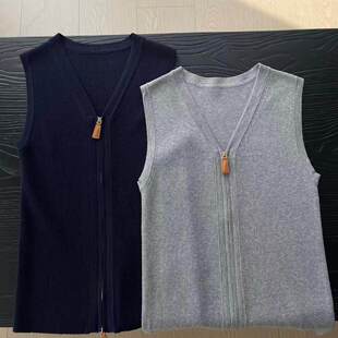 经典 26春夏新品 双向拉链马甲背心2639 意大利背心