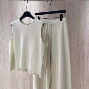 慵懒随意背心长裤 26春夏新品 套装 懒人套装