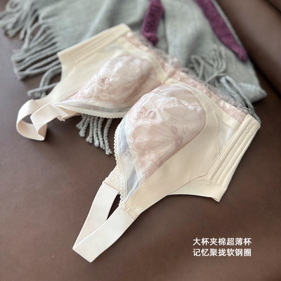 CD大杯超薄软钢圈调整型文胸