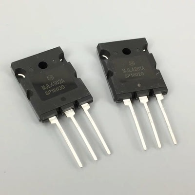 安美森（ON）大功率管王MJL4281A MJL4302A 可精密配对