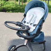 x婴儿推车凉席v4v5宝宝透气冰丝垫子配件夏季 适用stokke xplory