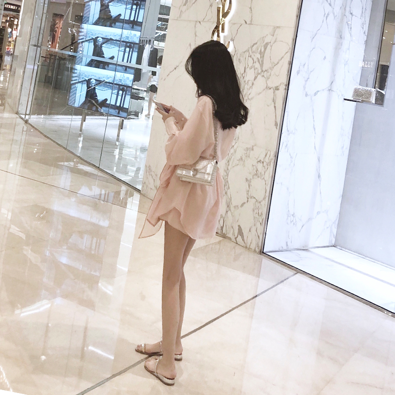 2018Ïļ¾Ð¿îã¼ÀÁ·çoversize·Àɹ³ÄÉÀ¶Ì¿ã¿íËÉÏÔÊÝʱÉÐÁ½¼þÌ××°Å®