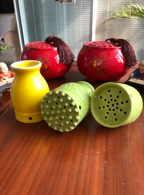 精品按摩多功能家用防掉灰艾灸罐