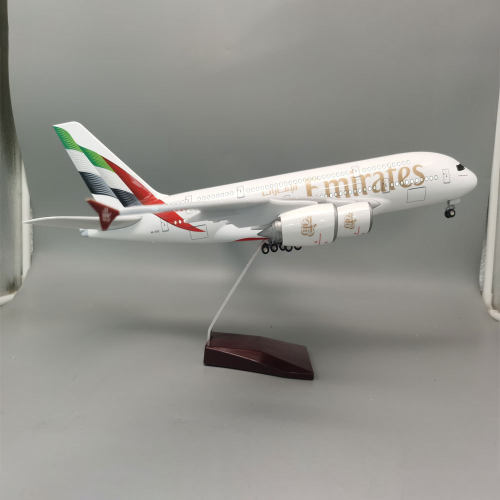 空客A380阿联酋380法航380 英航380 1：160飞机模型 民航客机模型