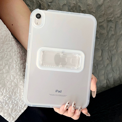 透明iPadMini6折叠支架2025款air7平板11代保护套5苹果9.7寸无盖第九10代平板2021款Pro11防摔9单壳8软胶10.2