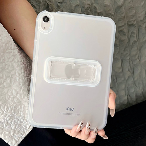 透明iPadMini6折叠支架2025款air7平板11代保护套5苹果9.7寸无盖第九10代平板2021款Pro11防摔9单壳8软胶10.2