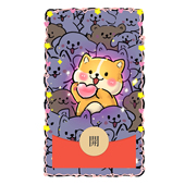 微信红包封面VX动态皮肤可爱情侣爱心2026新款 IKLUO 发光狗狗