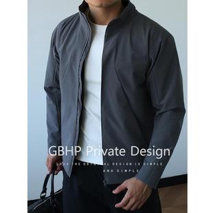 GBHP旅行家系列轻量化四面弹立领夹克男士2025春秋季户外运动外套