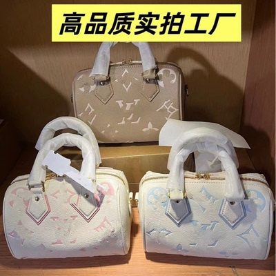 跨境真皮手提包小包包包2025新款高级质感斜挎包单肩枕头