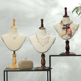 可插针儿童成人胸片模特服装道具衬衫人台胸模项链围巾饰品展示架