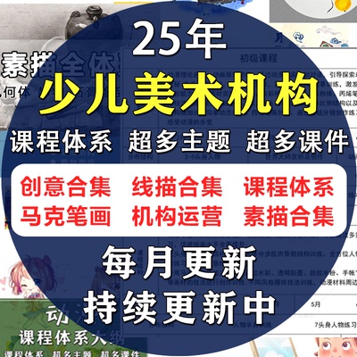 儿童少儿创意PPT美术课件教案