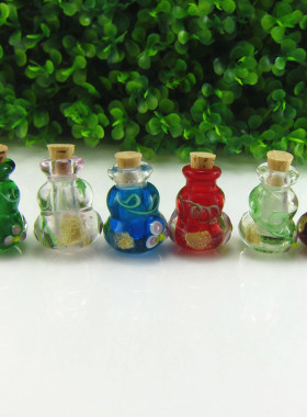 diy胎毛分装随身扩香葫芦吊坠