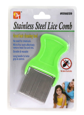 超密除虱梳针 跳蚤梳 除蚤梳 除虱子 Stainless Steel Lice Com