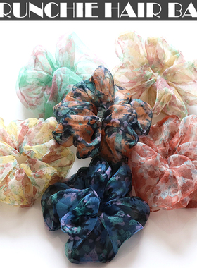 韩国发饰 头花 猪大肠发圈 网红发饰 Scrunchie Hair Band