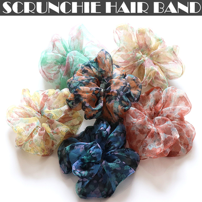 韩国发饰 头花 猪大肠发圈 网红发饰 Scrunchie Hair Band