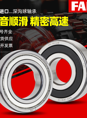 德国进口fag轴承6200 6201 6202 6203 6204 6205 6206-2RSR/2Z-C3