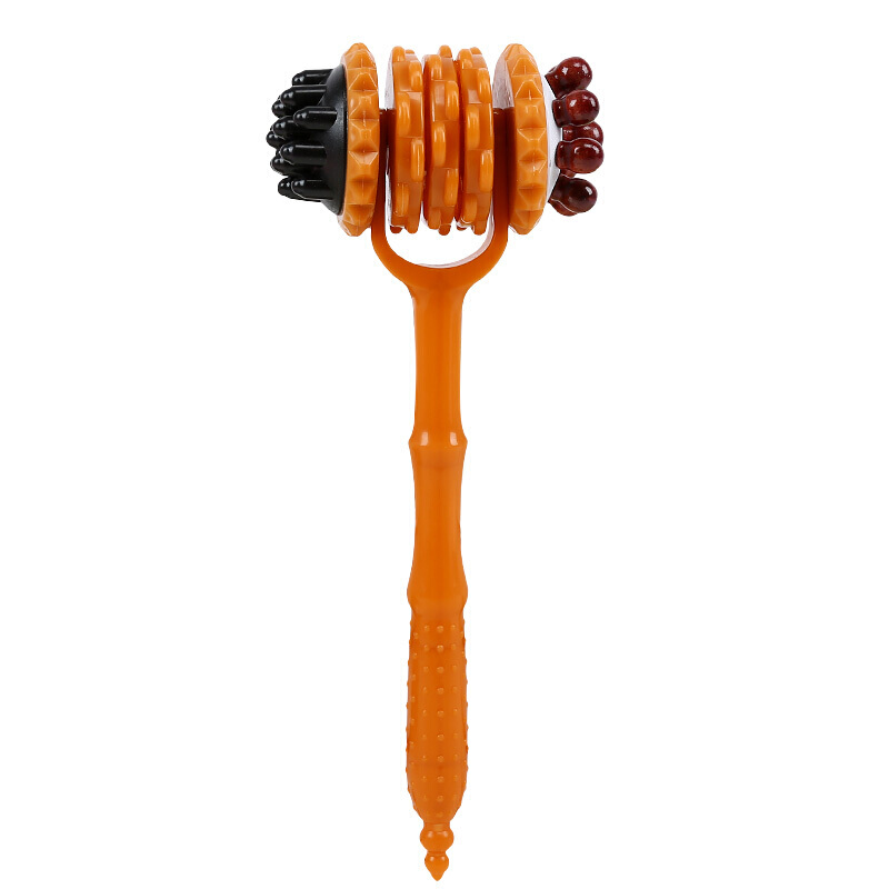 手持式捶背神器敲打按摩锤木质经络按摩棒器拍打颈肩后背锤肩健身