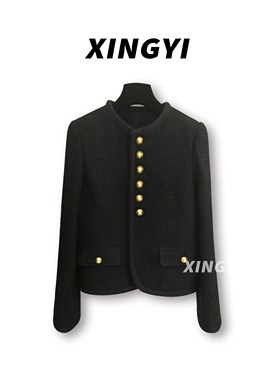 『XINGYI』黑金六粒扣小香风粗花呢短外套上衣秋季女外套XY8102