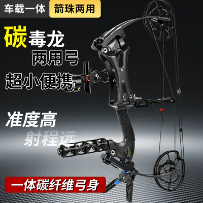 碳毒龙3.0两用复合弓户外短轴弓