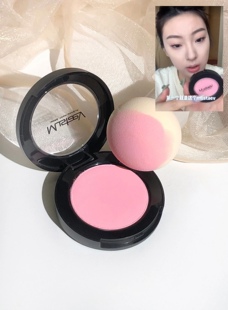 小詹同款韩系冷门 清冷冰美人既视感 mustaev美秀特肤腮红01提亮
