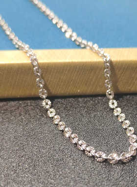 波光粼粼小众项链配翡翠