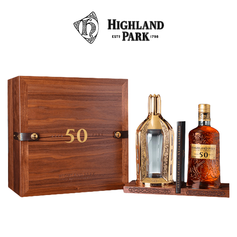 Highland Park高原骑士50年第3版 苏格兰 单一麦芽威士忌收藏礼盒