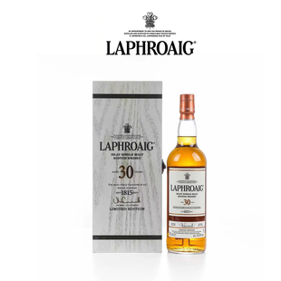 Scotland 拉弗格30年单一麦芽威士忌英国Laphroaig 木盒收藏 洋酒