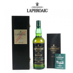 Laphroaig利富/拉弗格25年2014桶强旧版停产苏格兰单一麦芽威士忌