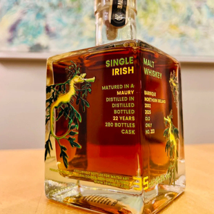 中式雅韵「海龙守岁」北爱尔兰22年单一麦芽威士忌 Maury甜红酒桶