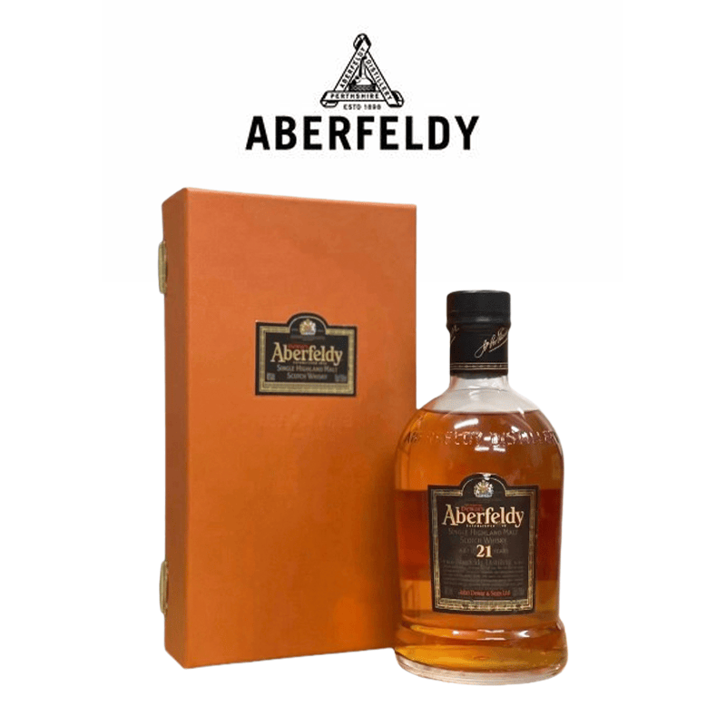 Aberfeldy 艾柏迪21年2005年首版单一麦芽威士忌限量版礼盒洋酒