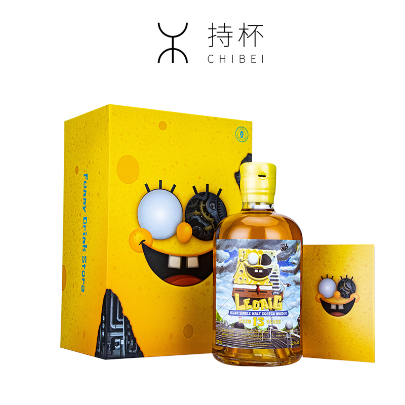 里爵13年海绵宝宝IB威士忌