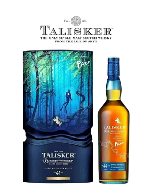 帝亚吉欧Talisker 泰斯卡44年700ml单一麦芽苏格兰威士忌烟熏洋酒