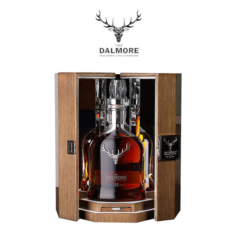 DALMORE 达尔摩/大摩35年苏格兰单一麦芽威士忌收藏礼盒洋酒700ml