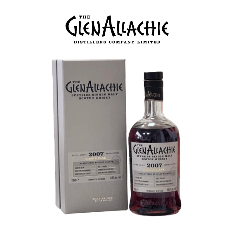 格兰纳里奇16年2007单桶雪莉 苏格兰单一麦芽威士忌桶强进口 洋酒